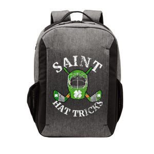 St. Patrick's Day Saint Hatricks Hockey Shamrock S Vector Backpack