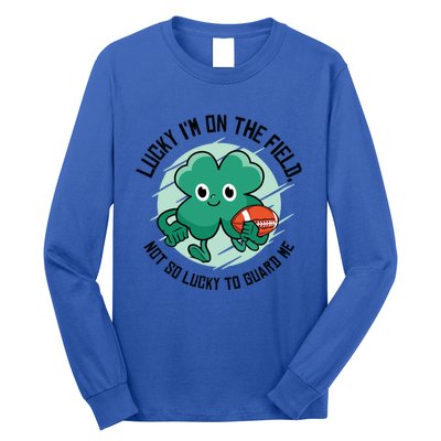 St Patrick's Day American Football Shamrock Clover Rugby Great Gift Long Sleeve Shirt