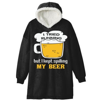 St Patrick's Day Drinking Hooded Wearable Blanket