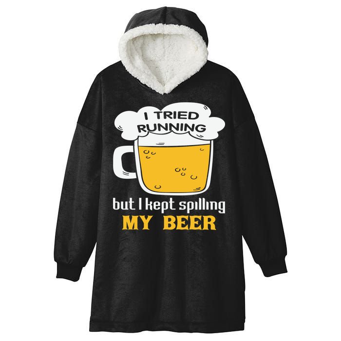 St Patrick's Day Drinking Hooded Wearable Blanket