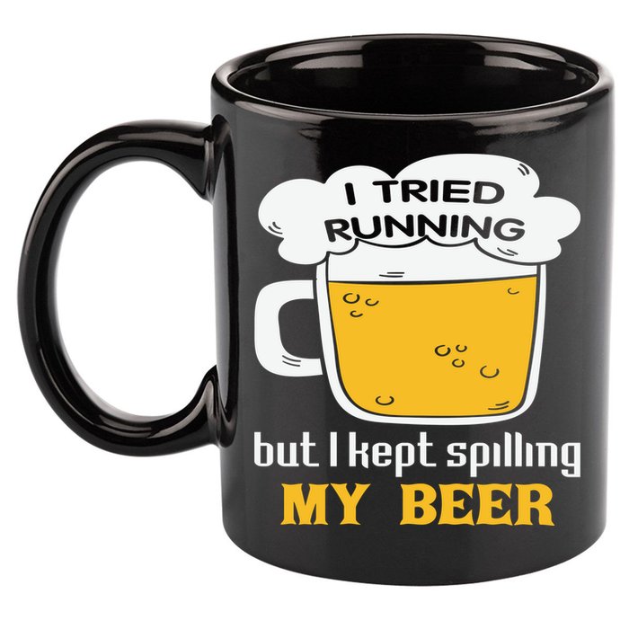St Patrick's Day Drinking 11oz C Handle Ceramic Mug