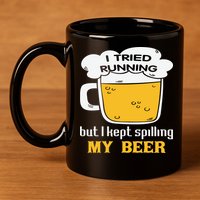 St Patrick's Day Drinking 11oz C Handle Ceramic Mug