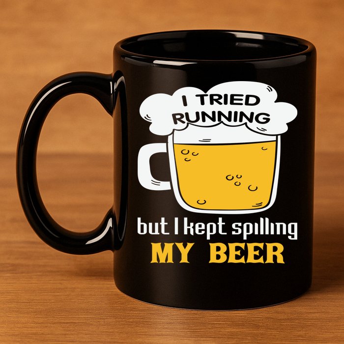 St Patrick's Day Drinking 11oz C Handle Ceramic Mug