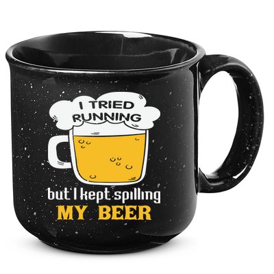 St Patrick's Day Drinking 15oz Campfire Ceramic Mug