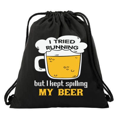 St Patrick's Day Drinking Drawstring Bag