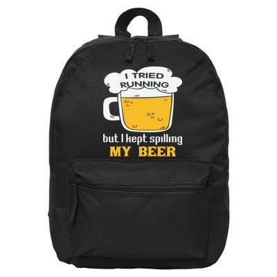 St Patrick's Day Drinking 16 in Basic Backpack