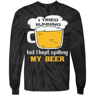 St Patrick's Day Drinking Tie-Dye Long Sleeve Shirt