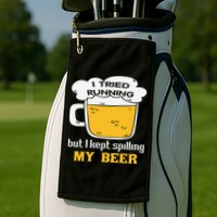 St Patrick's Day Drinking Golf Towel