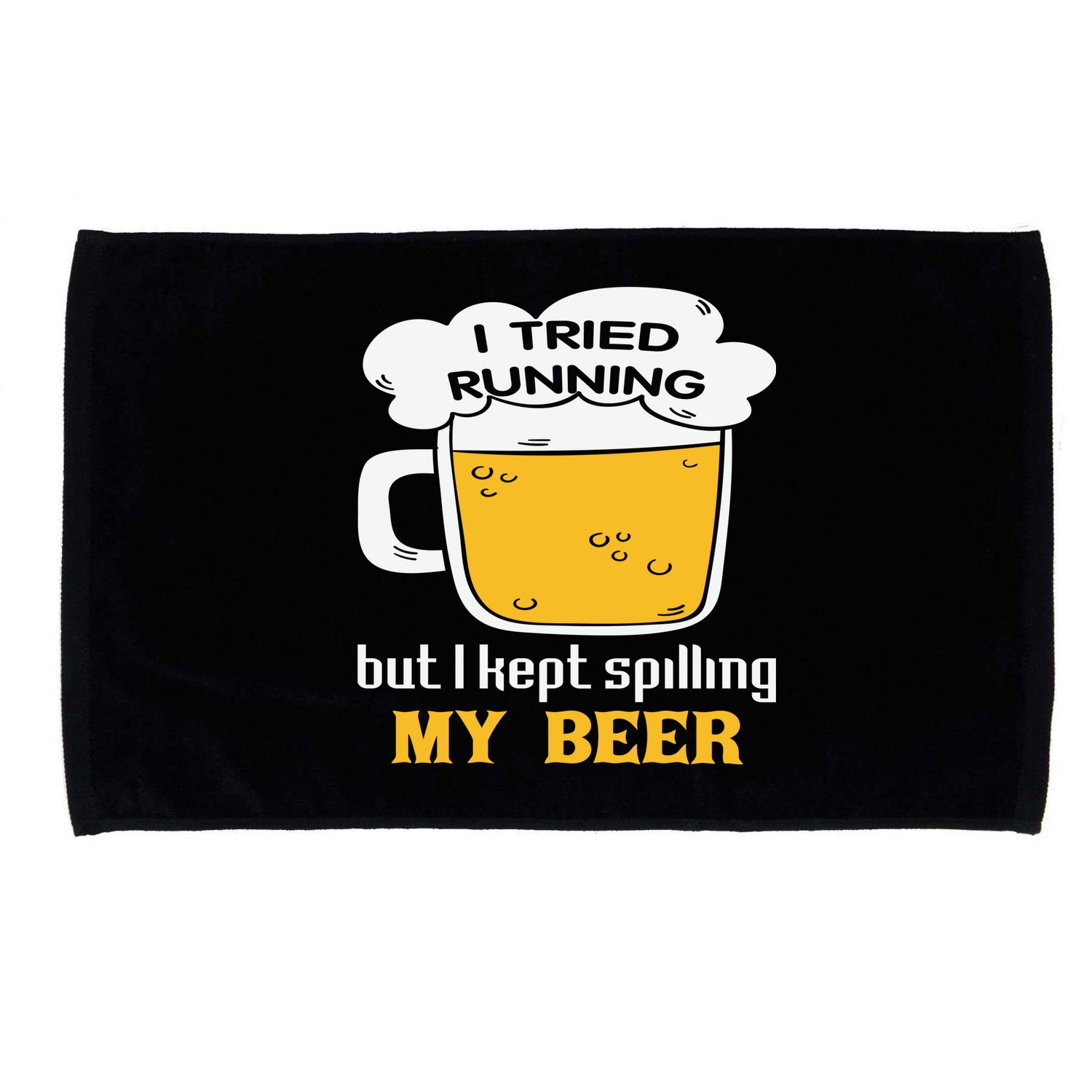 St Patrick's Day Drinking Microfiber Hand Towel