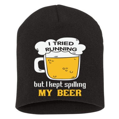 St Patrick's Day Drinking Short Acrylic Beanie