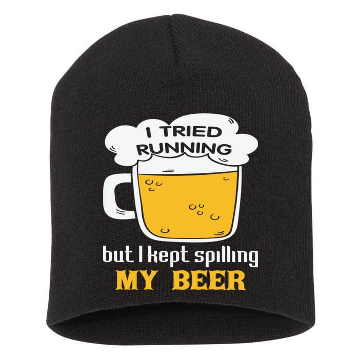 St Patrick's Day Drinking Short Acrylic Beanie