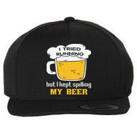 St Patrick's Day Drinking Wool Snapback Cap