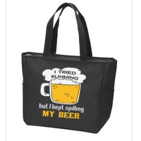 St Patrick's Day Drinking Zip Tote Bag