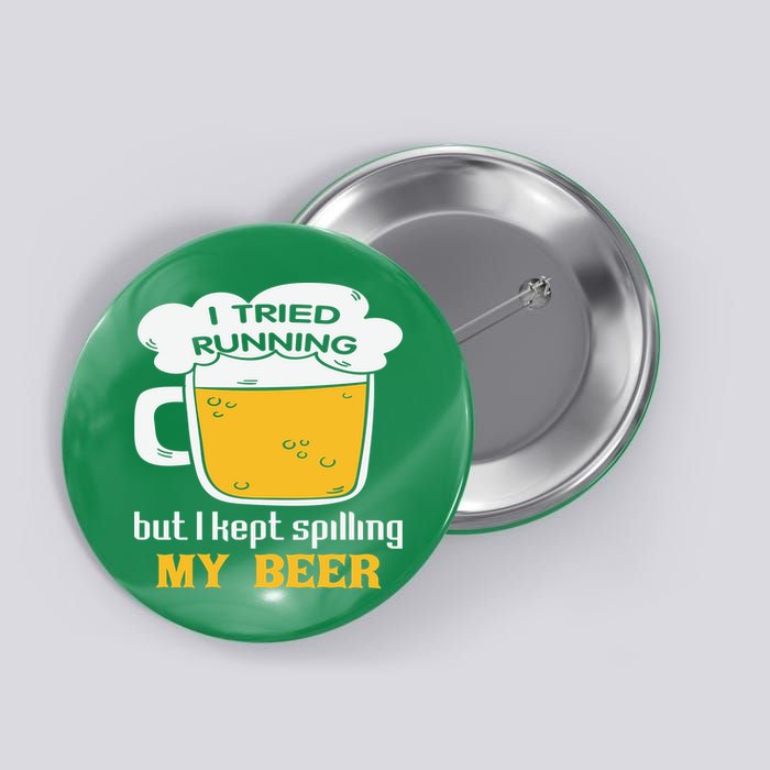 St Patrick's Day Drinking Button