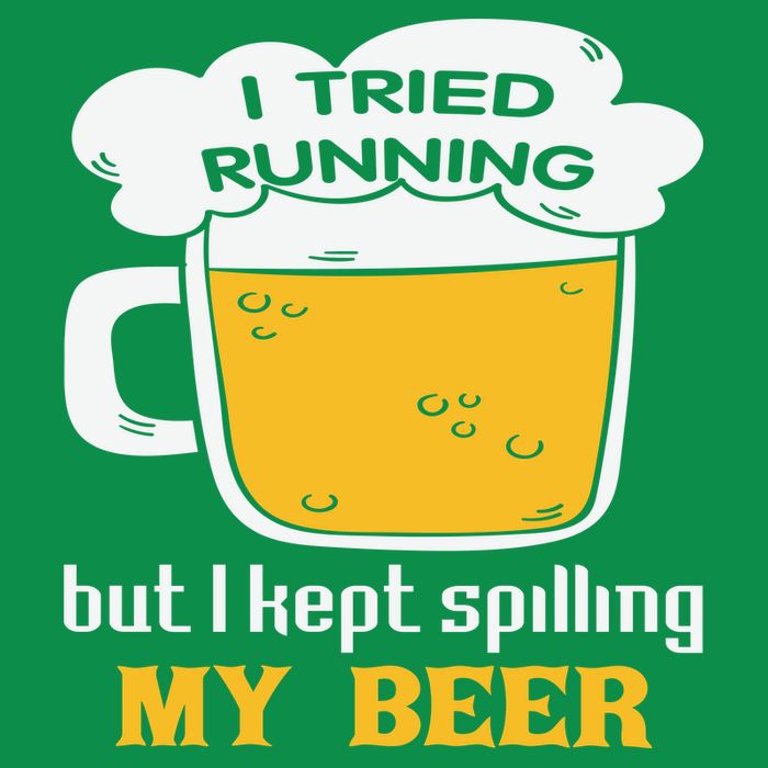 St Patrick's Day Drinking Button