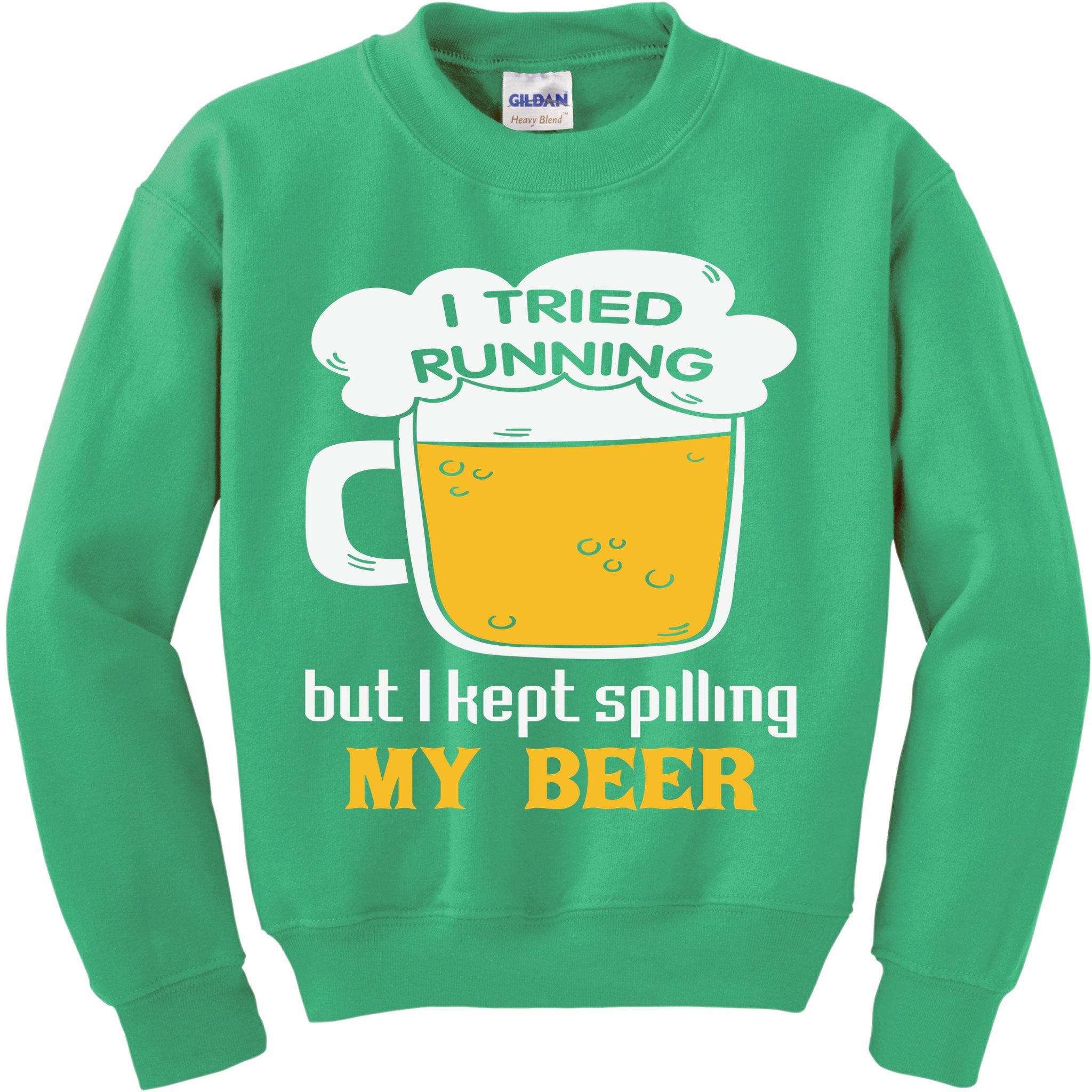 St Patrick's Day Drinking Kids Sweatshirt