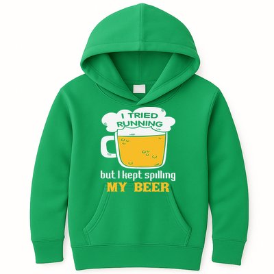 St Patrick's Day Drinking Kids Hoodie