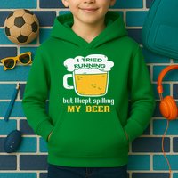 St Patrick's Day Drinking Kids Hoodie