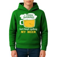 St Patrick's Day Drinking Kids Hoodie
