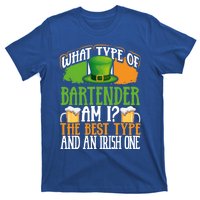 St Patrick's Day Bartender Irish Shamrock Leprechaun Hat Great Gift T-Shirt