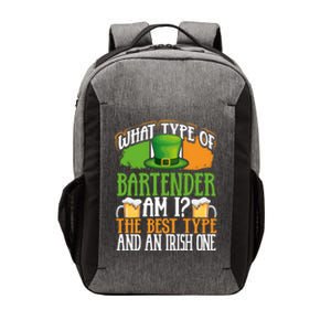 St Patrick's Day Bartender Irish Shamrock Leprechaun Hat Great Gift Vector Backpack