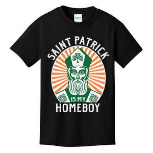 St. Patrick's Day Saint Patrick Is My Homeboy Kids T-Shirt