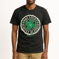 St. Patrick's Day Not Lucky Simply Blessed Romans 4 78 Tall T-Shirt