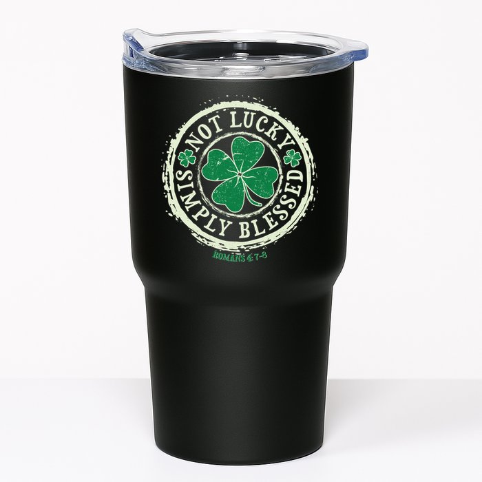 St. Patrick's Day Not Lucky Simply Blessed Romans 4 78 Tumbler