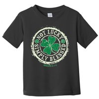 St. Patrick's Day Not Lucky Simply Blessed Romans 4 78 Toddler T-Shirt