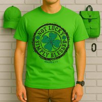 St. Patrick's Day Not Lucky Simply Blessed Romans 4 78 T-Shirt
