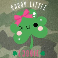St Patricks Day Sassy Little Lassie Cute Funny Legacy Tie Dye Trucker Hat