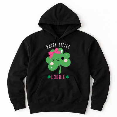 St Patricks Day Sassy Little Lassie Cute Funny Hoodie