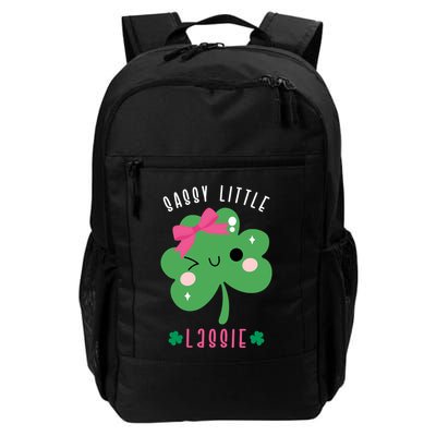 St Patricks Day Sassy Little Lassie Cute Funny Backpack