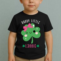 St Patricks Day Sassy Little Lassie Cute Funny Toddler T-Shirt