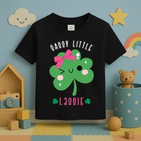 St Patricks Day Sassy Little Lassie Cute Funny Toddler T-Shirt