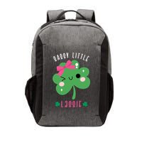 St Patricks Day Sassy Little Lassie Cute Funny Vector Backpack