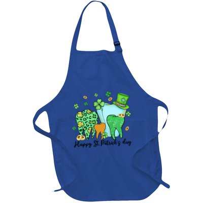 St PatrickS Day Meme Dentist And Dental Assistant Th Gift Full-Length Apron With Pockets