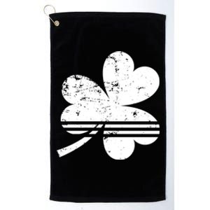 St Patrick's Day Sport Gift Platinum Collection Golf Towel