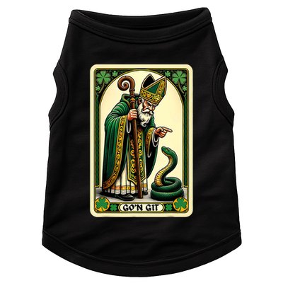 St Patricks Day Tarot Card GoN Git Funny St Patrick Doggie Tank