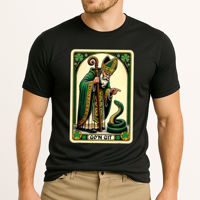 St Patricks Day Tarot Card GoN Git Funny St Patrick Performance Shirt