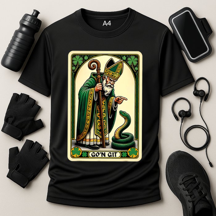 St Patricks Day Tarot Card GoN Git Funny St Patrick Performance Shirt