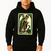 St Patricks Day Tarot Card GoN Git Funny St Patrick Hoodie