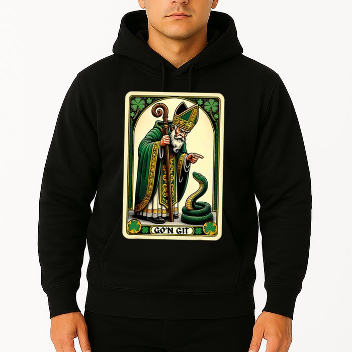 St Patricks Day Tarot Card GoN Git Funny St Patrick Hoodie