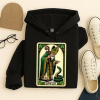 St Patricks Day Tarot Card GoN Git Funny St Patrick Hoodie