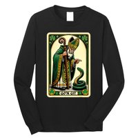 St Patricks Day Tarot Card GoN Git Funny St Patrick Long Sleeve Shirt