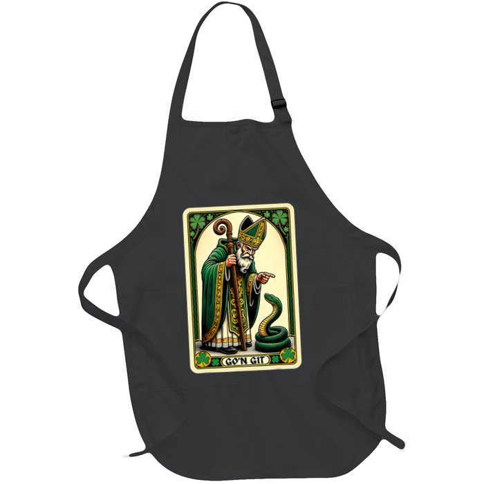 St Patricks Day Tarot Card GoN Git Funny St Patrick Apron