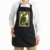 St Patricks Day Tarot Card GoN Git Funny St Patrick Apron