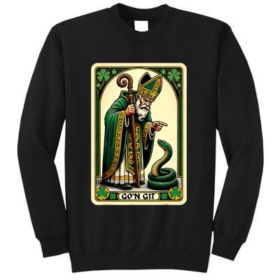 St Patricks Day Tarot Card GoN Git Funny St Patrick Sweatshirt