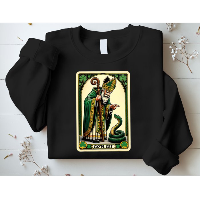 St Patricks Day Tarot Card GoN Git Funny St Patrick Sweatshirt