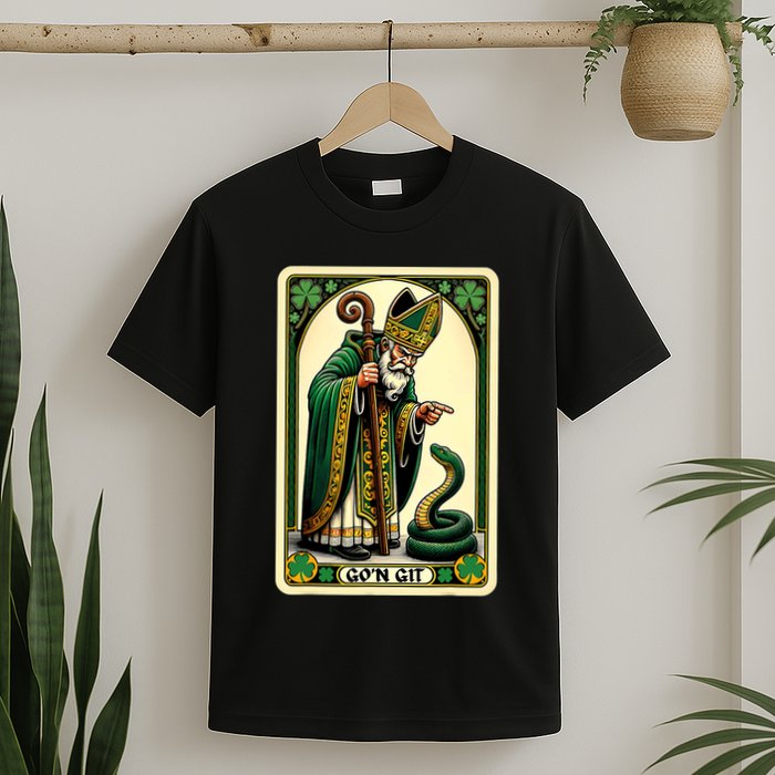 St Patricks Day Tarot Card GoN Git Funny St Patrick T-Shirt